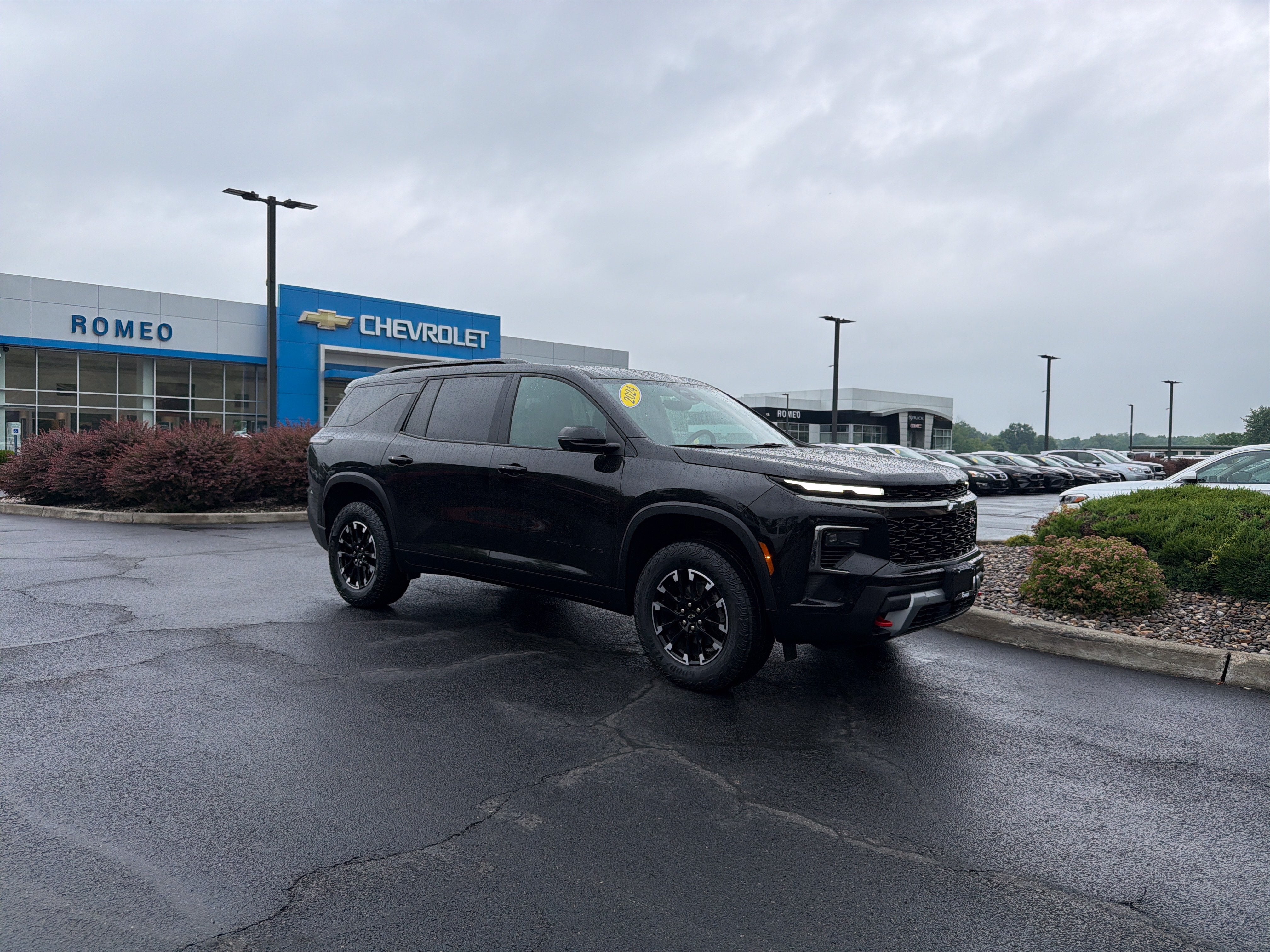 2024 Chevrolet Traverse — rear three-quarter view