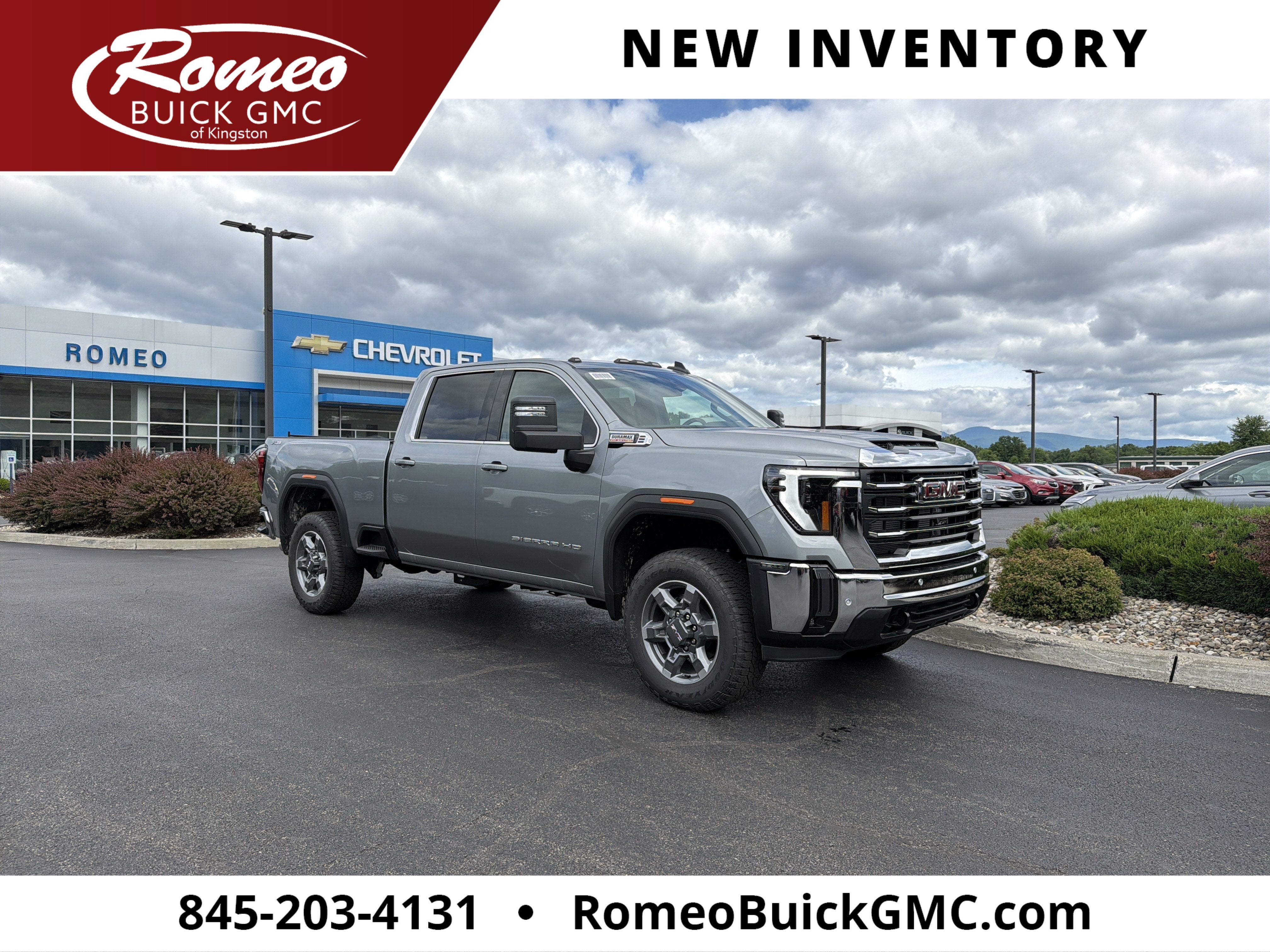 2026 GMC Sierra 2500 HD — rear three-quarter view