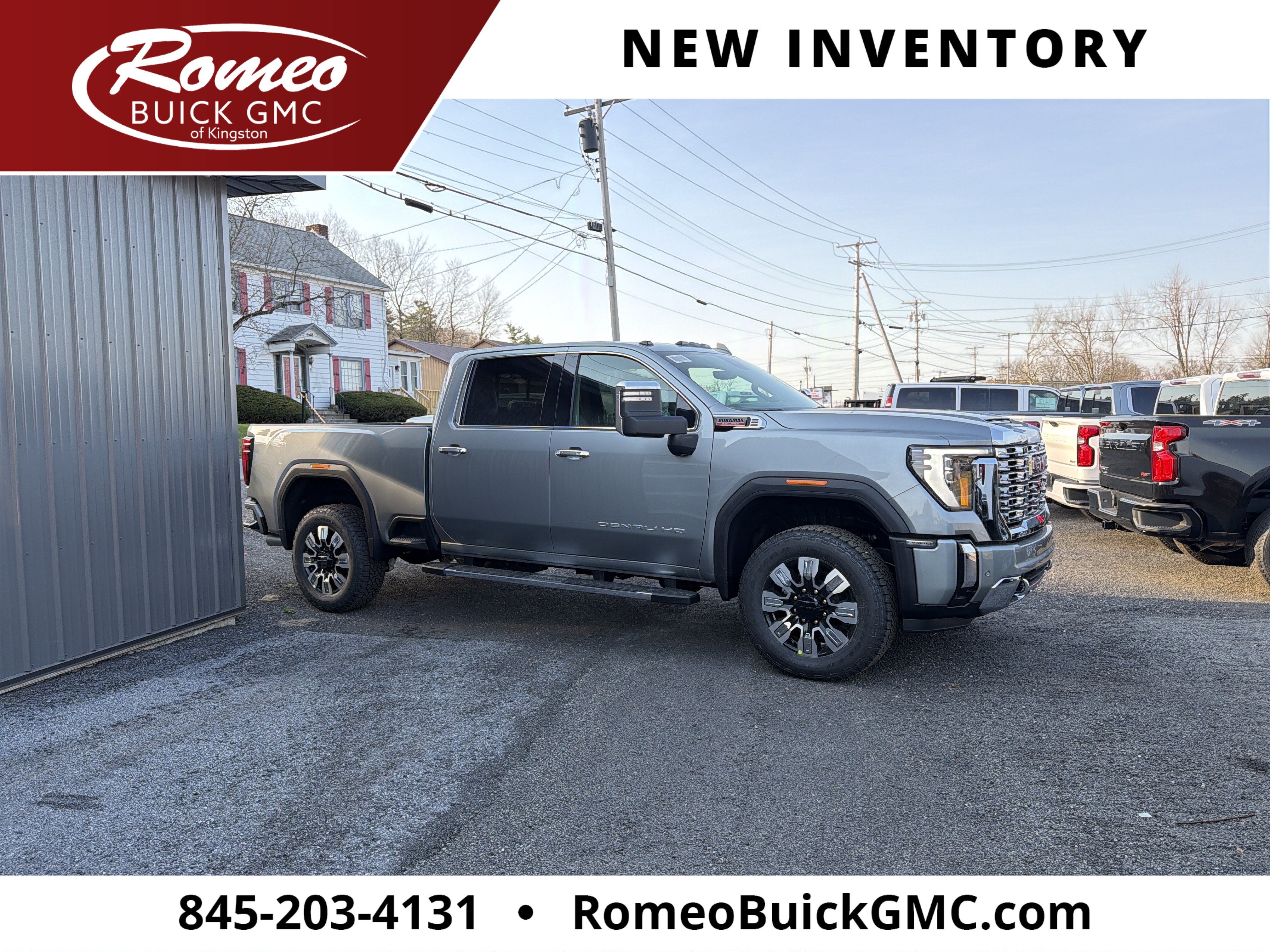 2026 GMC Sierra 2500 HD — rear three-quarter view