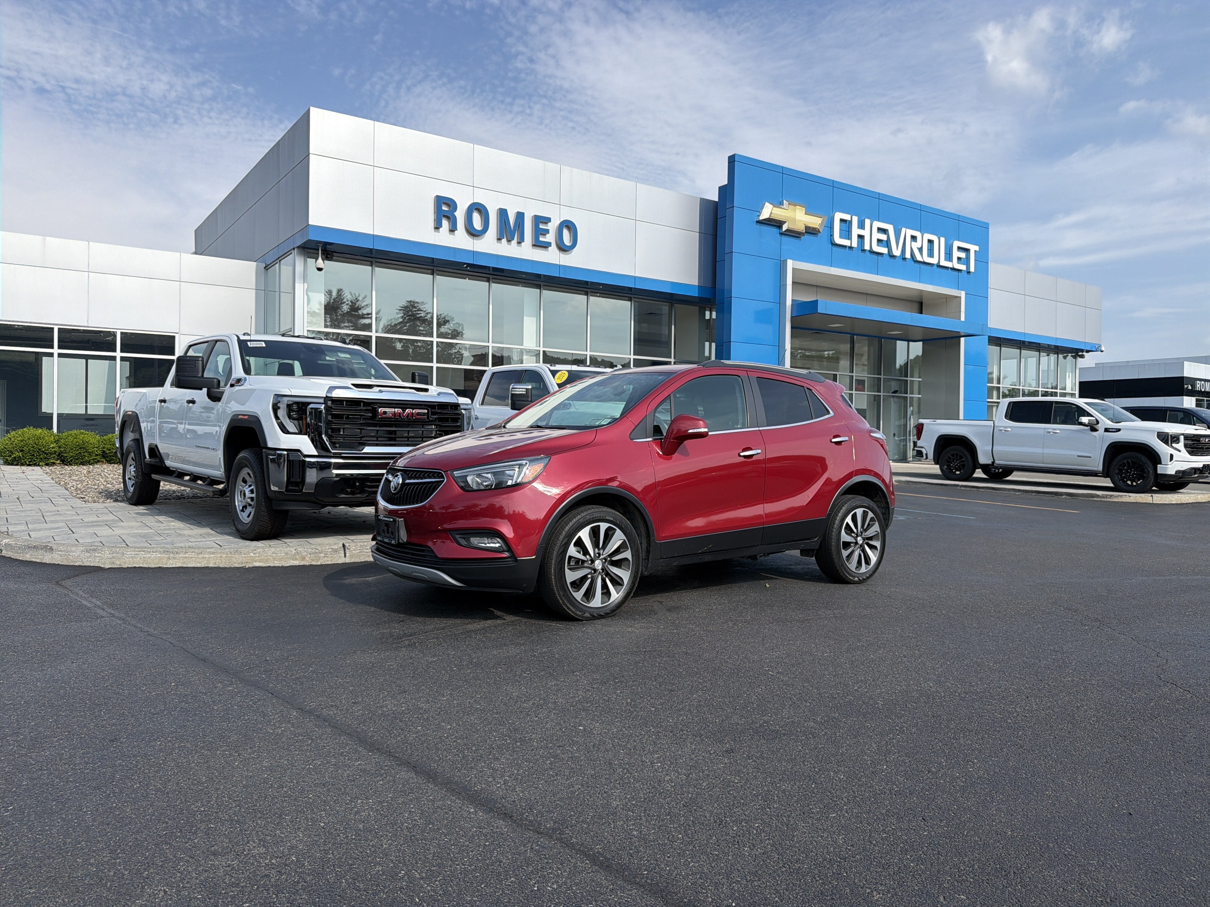 2017 Buick Encore Preferred II in Includes (Cm5) Black Carbon Metallic Lower Exterior Accent Color, Paint Code W700s.) — front...