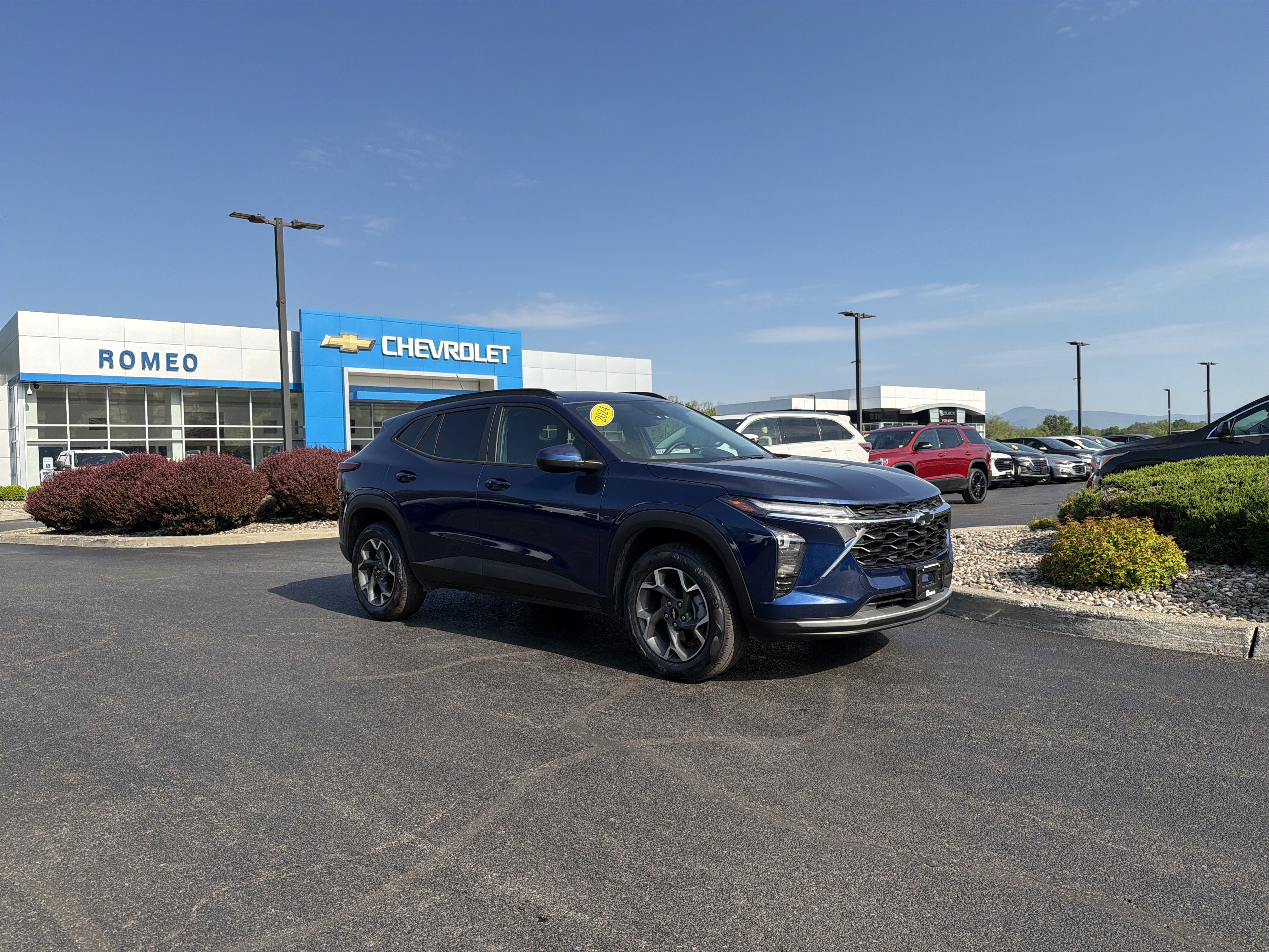 2024 Chevrolet Trax — rear three-quarter view